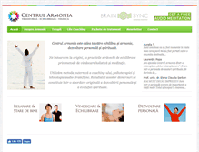 Tablet Screenshot of centrularmonia.ro